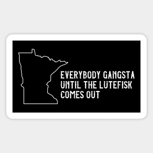 Funny Minnesota Lutefisk Magnet